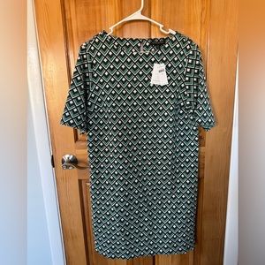 NWT Banana Republic shift dress with 1/2 sleeve